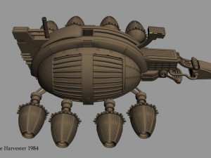 atreides harvester Modèle 3D