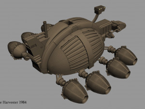 atreides harvester Modèle 3D