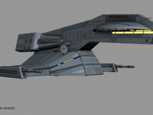 sith shuttle herald 3D Model
