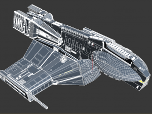 sith shuttle herald 3D मॉडल
