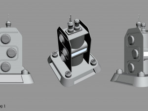 futuristic building 1 Modelo 3D