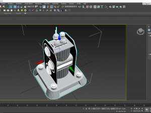 futuristic building 1 Modelo 3D