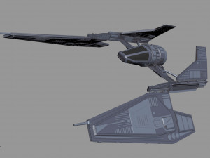 sith fighter 3D 모델
