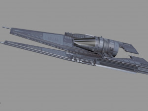 sith fighter 3D 모델