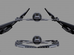 sith fighter 3D 모델