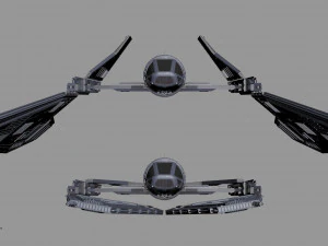 sith fighter 3D Model