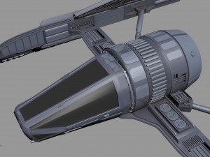 sith fighter 3D 모델