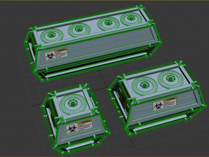 container Modello 3D