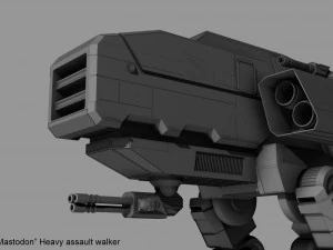 gdi mastadon 3D Model