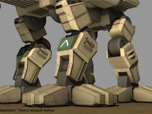 gdi mastadon 3D Model