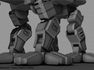 gdi mastadon 3D Model