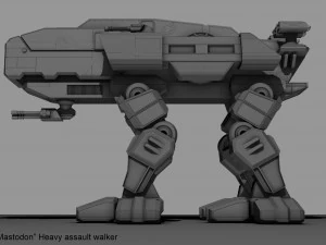 gdi mastadon 3D Model