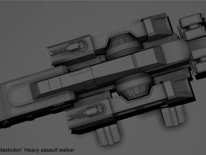 gdi mastadon 3D Model