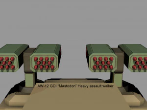 gdi mastadon 3D Model
