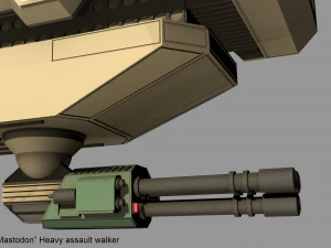 gdi mastadon 3D Model