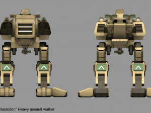 gdi mastadon 3D Model