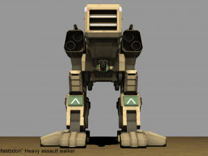 gdi mastadon 3D Model
