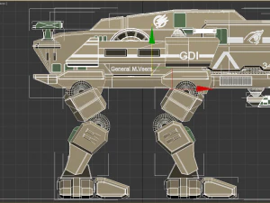gdi mastadon 3D Model