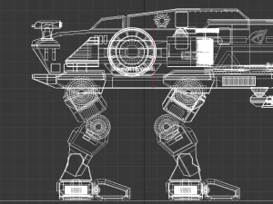 gdi mastadon 3D Model