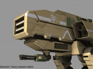 gdi mastadon 3D Model