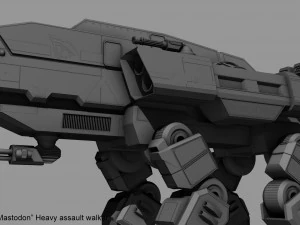 gdi mastadon 3D Model