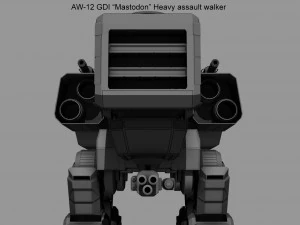gdi mastadon 3D Model