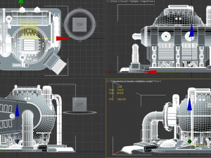 power station 3D Model