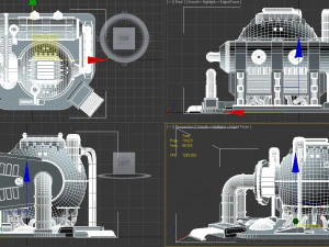 power station 3D Model
