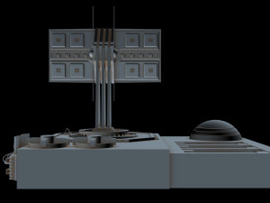 radar station 1 Model 3D