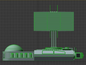 radar station 1 Model 3D