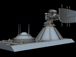 radar station 2 3D Model