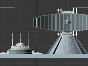 radar station 2 3D Model