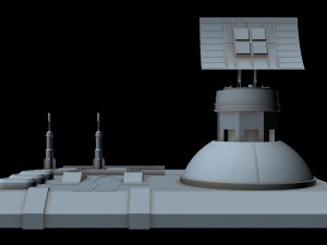 radar station 3 3D मॉडल