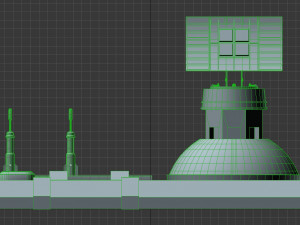 radar station 3 Model 3D