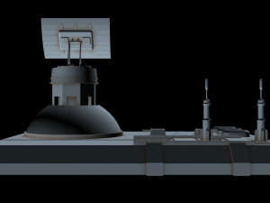 radar station 3 Model 3D