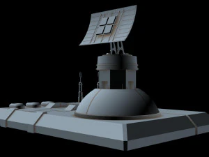 radar station 3 3D Model
