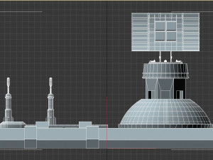 radar station 3 Model 3D