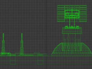 radar station 3 3D Model