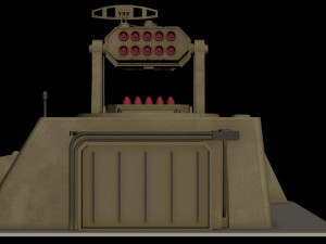 sam roket launcher 3D Модель