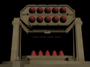sam roket launcher 3D Модель