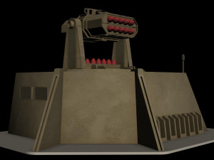 sam roket launcher 3D Модель
