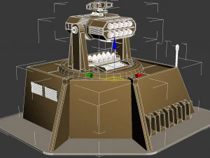 sam roket launcher 3D Model
