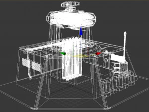 sam roket launcher 3D Model