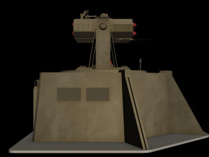 sam roket launcher 3D Модель