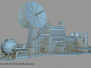 imperial outpost 3D Model