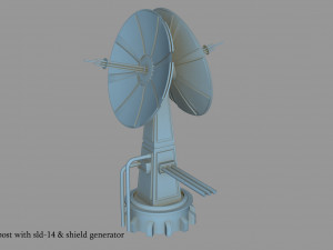 imperial outpost 3D 模型