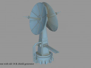 imperial outpost 3D Model