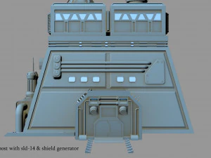 imperial outpost 3D Model