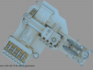 imperial outpost 3D 模型