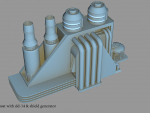imperial outpost 3D 模型
